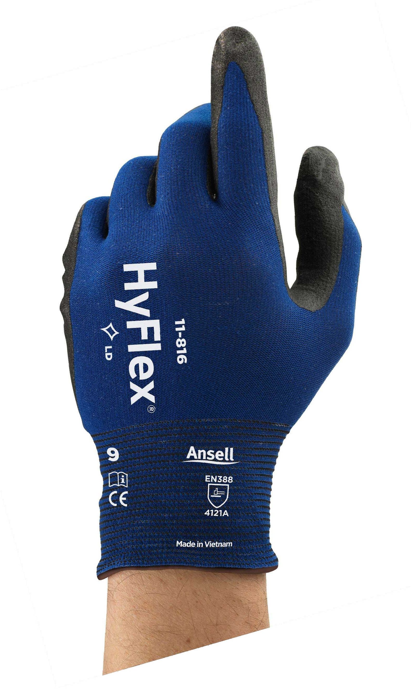 Ansell HyFlex 11-816 Nitril-Schutzhandschuh teilbeschichtet
