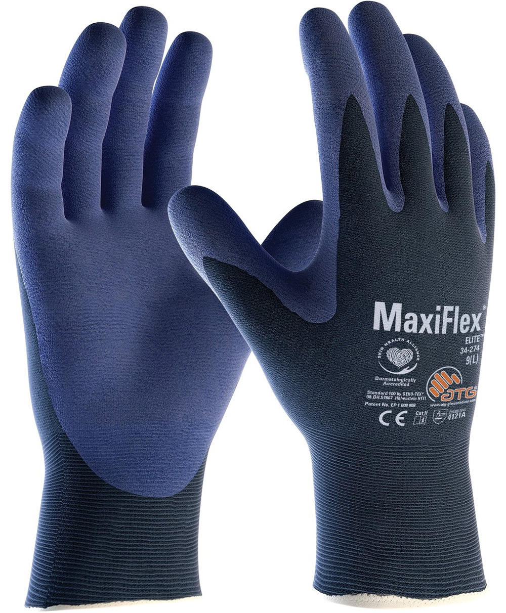 ATG 34-274 MaxiFlex Elite extrem leichte Montagehandschuhe
