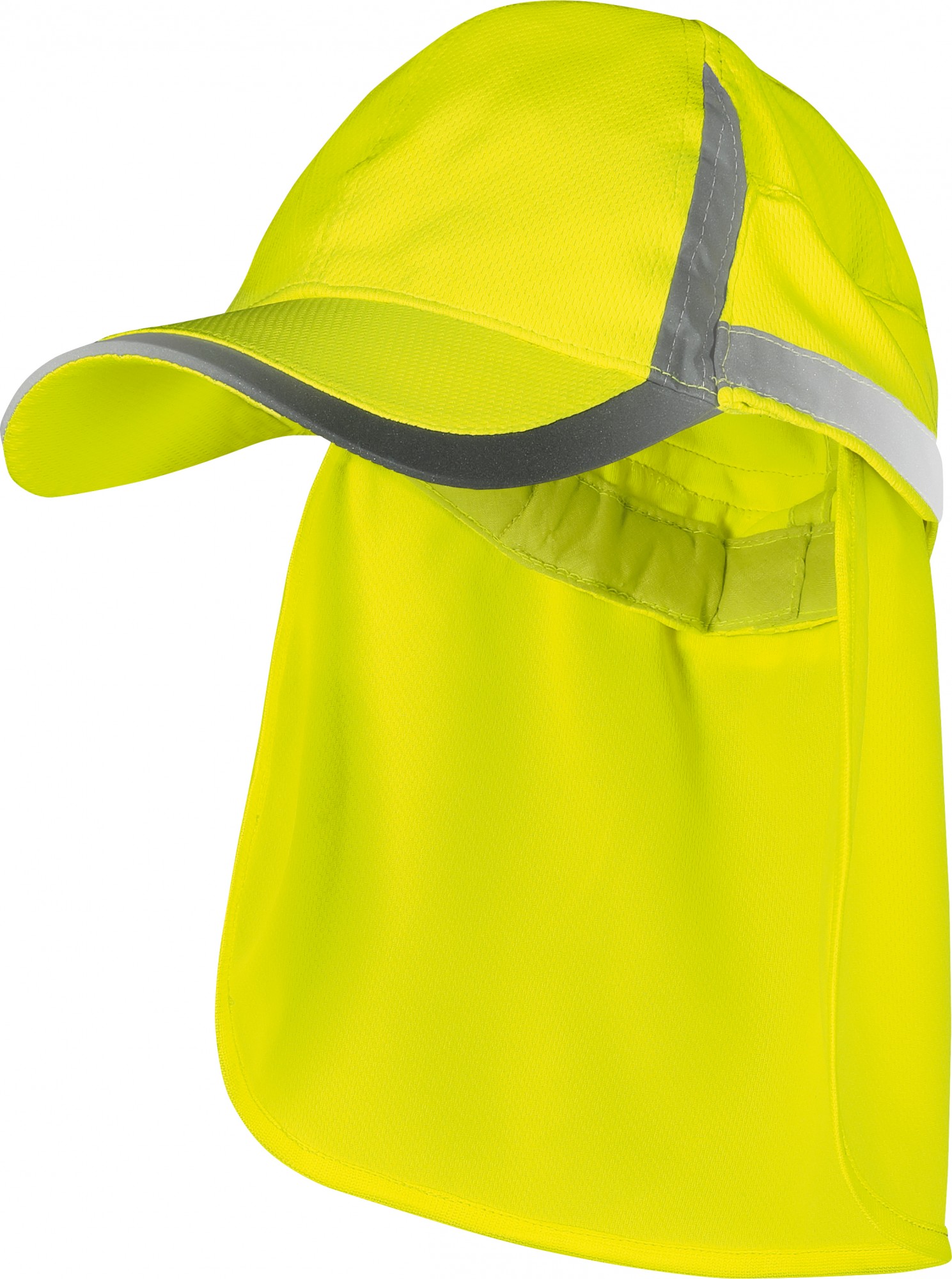 Vizwell VWOT318Y Warnschutz-Kappe UV50+ leuchtgelb