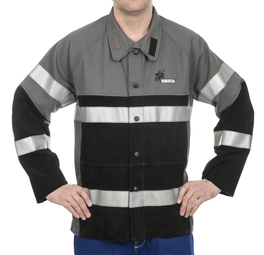 Weldas Arc Knight 38-4355 Warnschutz Schweißerjacke