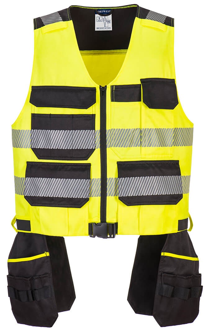 1bXY2EU9s5whQo Portwest PW308 PW3 high visibility tool vest