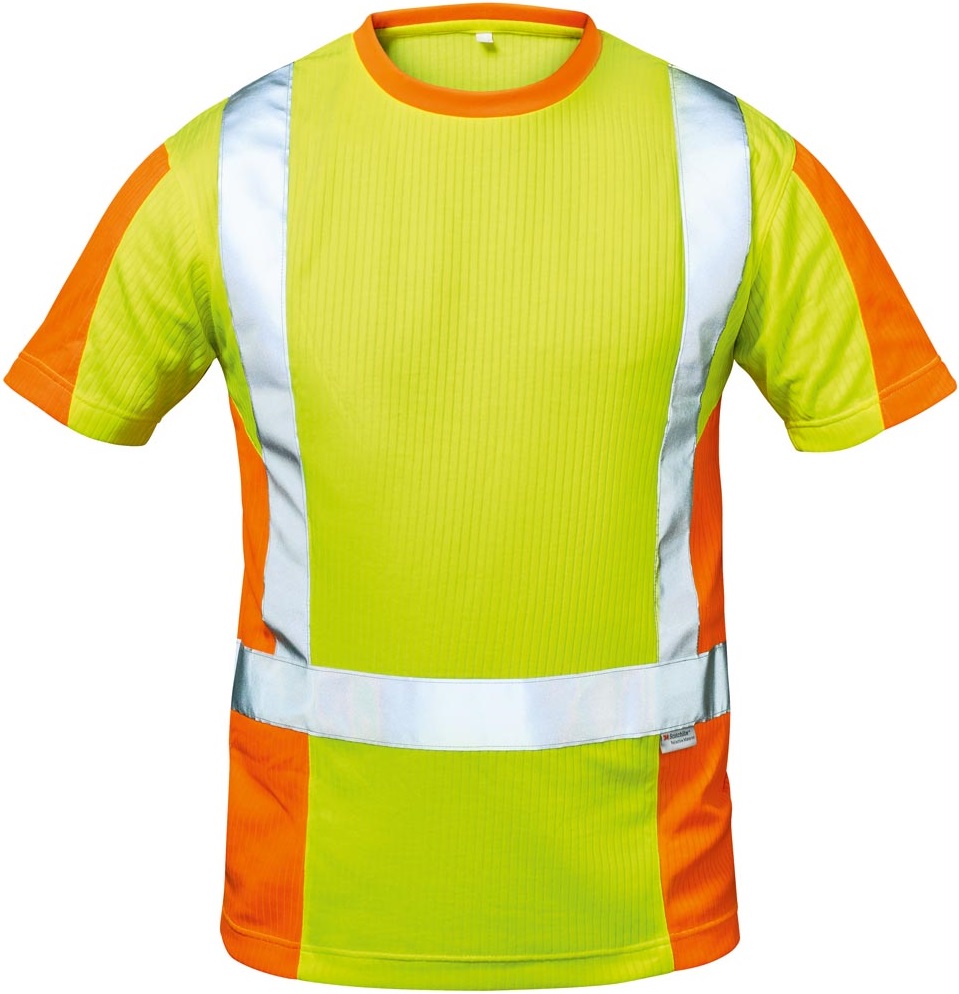 elysee 22715 UTRECHT Warnschutz-T-Shirt gelb/orange