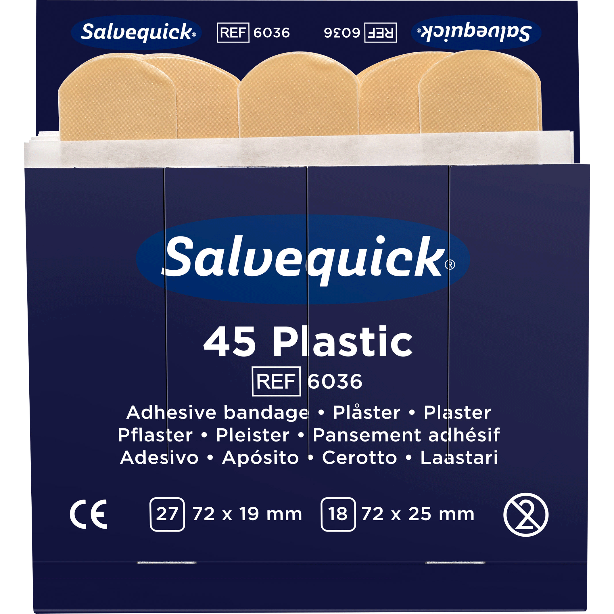 Salvequick 6036 wasserabweisende Pflaster