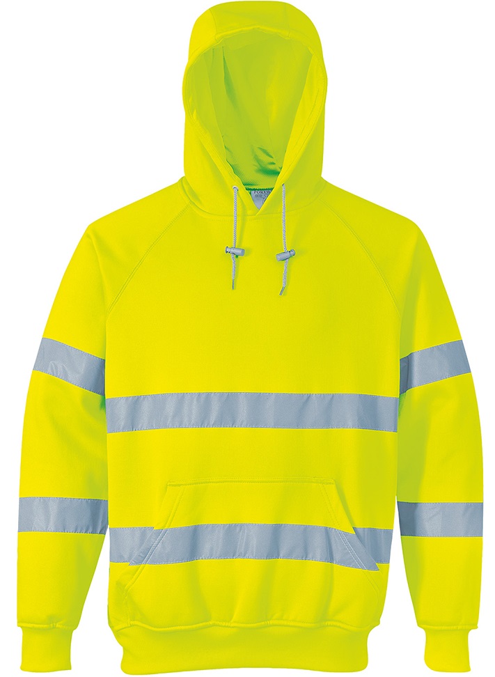 Portwest B304 Warnschutz-Kapuzen-Sweat-Shirt