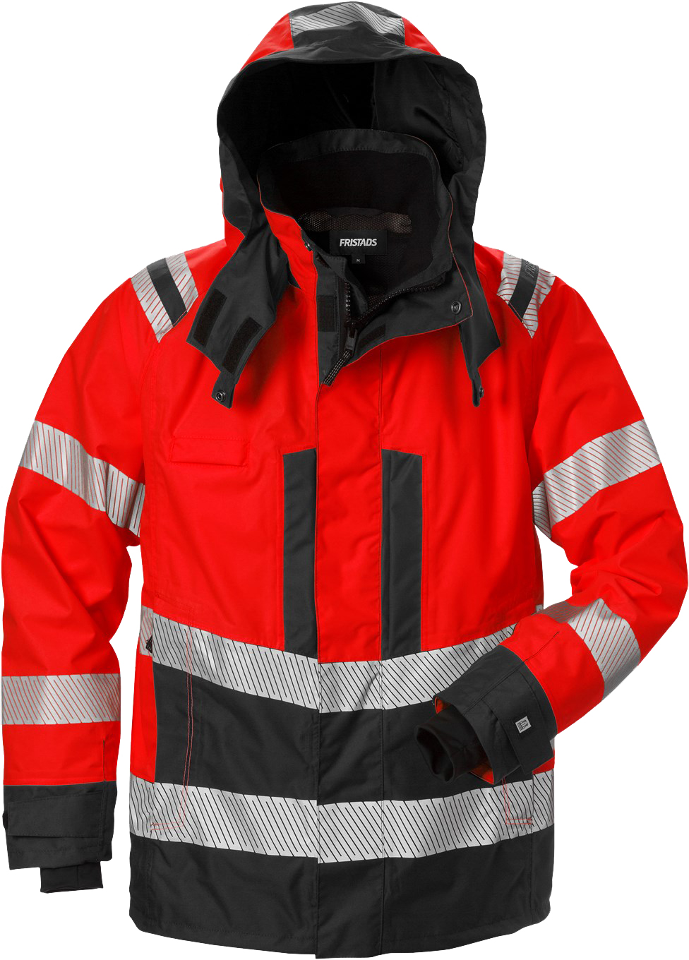 FR-127666-396-XS - leuchtrot-schwarz