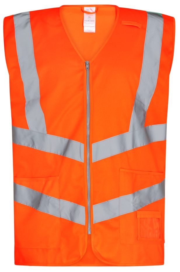 Engel 5030-240 Safety Warnschutz-Weste mit Reißverschluss
