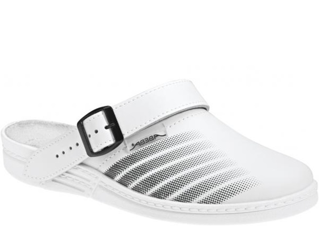 Abeba Clogs weiß The Original OB, SRC - 7201