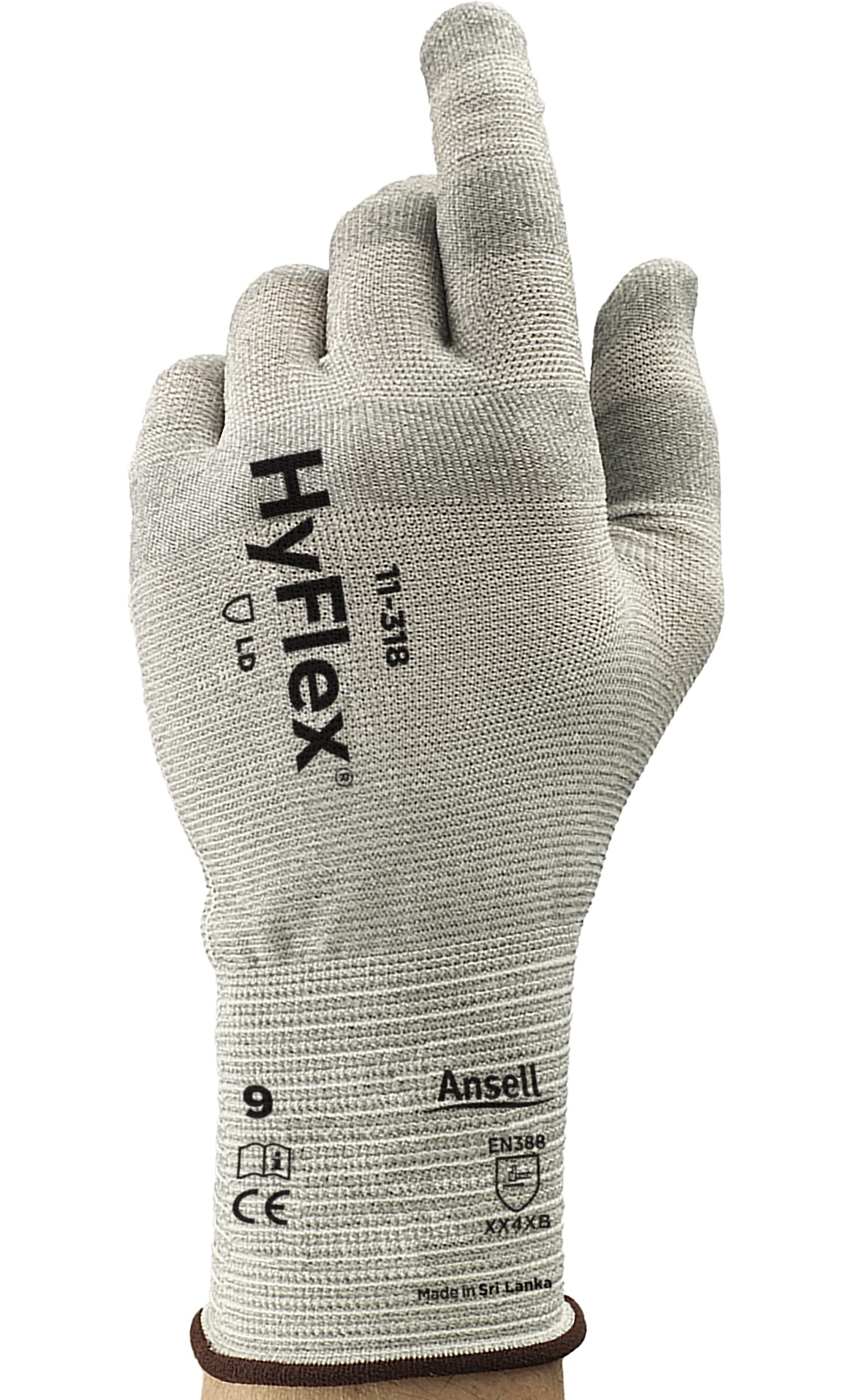 Ansell HyFlex 11-318 Schnittschutzhandschuhe Level B