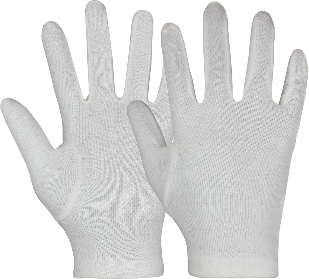 Hase 508800 Metz Baumwollhandschuhe mit Schichtel