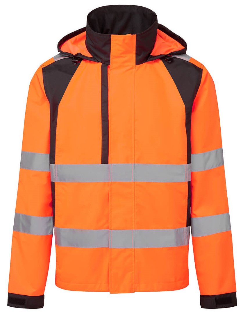 1KJ559YU4EjK4K Portwest CD860 - WX2 Eco high visibility rain jacket