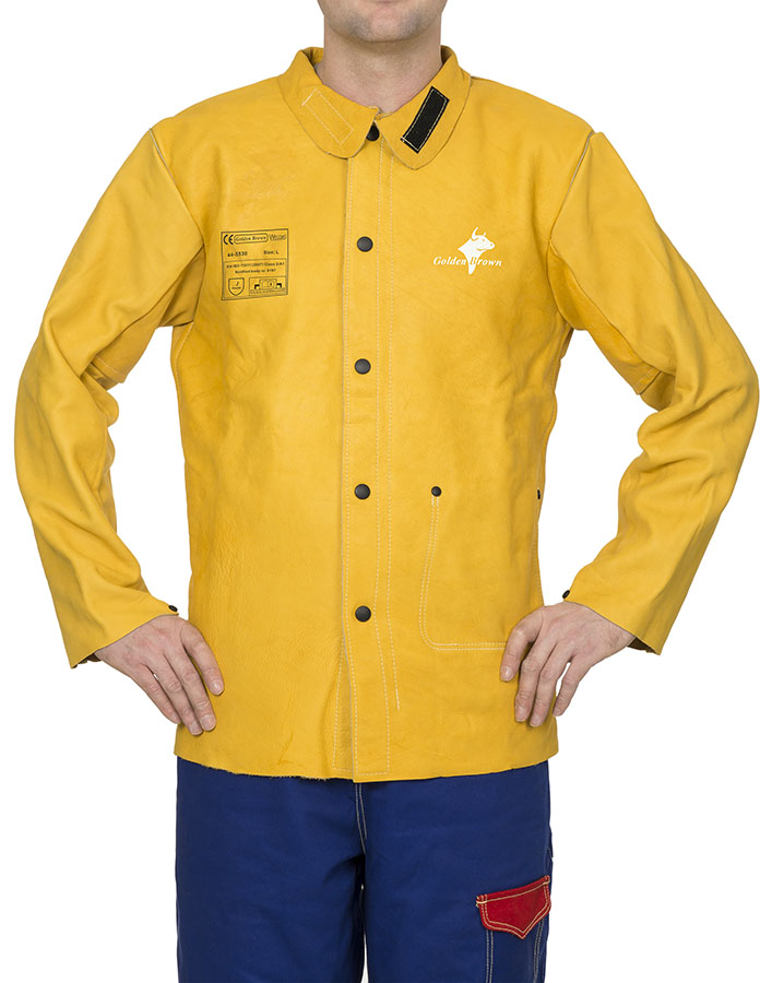 Weldas Golden Brown 44-5530 Vollleder Schweißerjacke