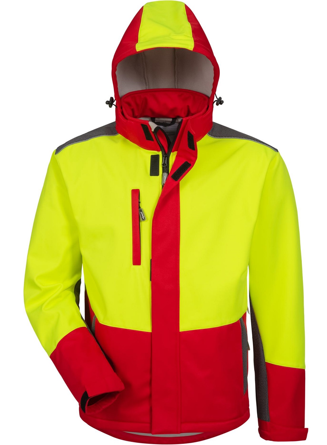 elysee 22754 SCHLEHE Softshelljacke gelb-rot-schwarz