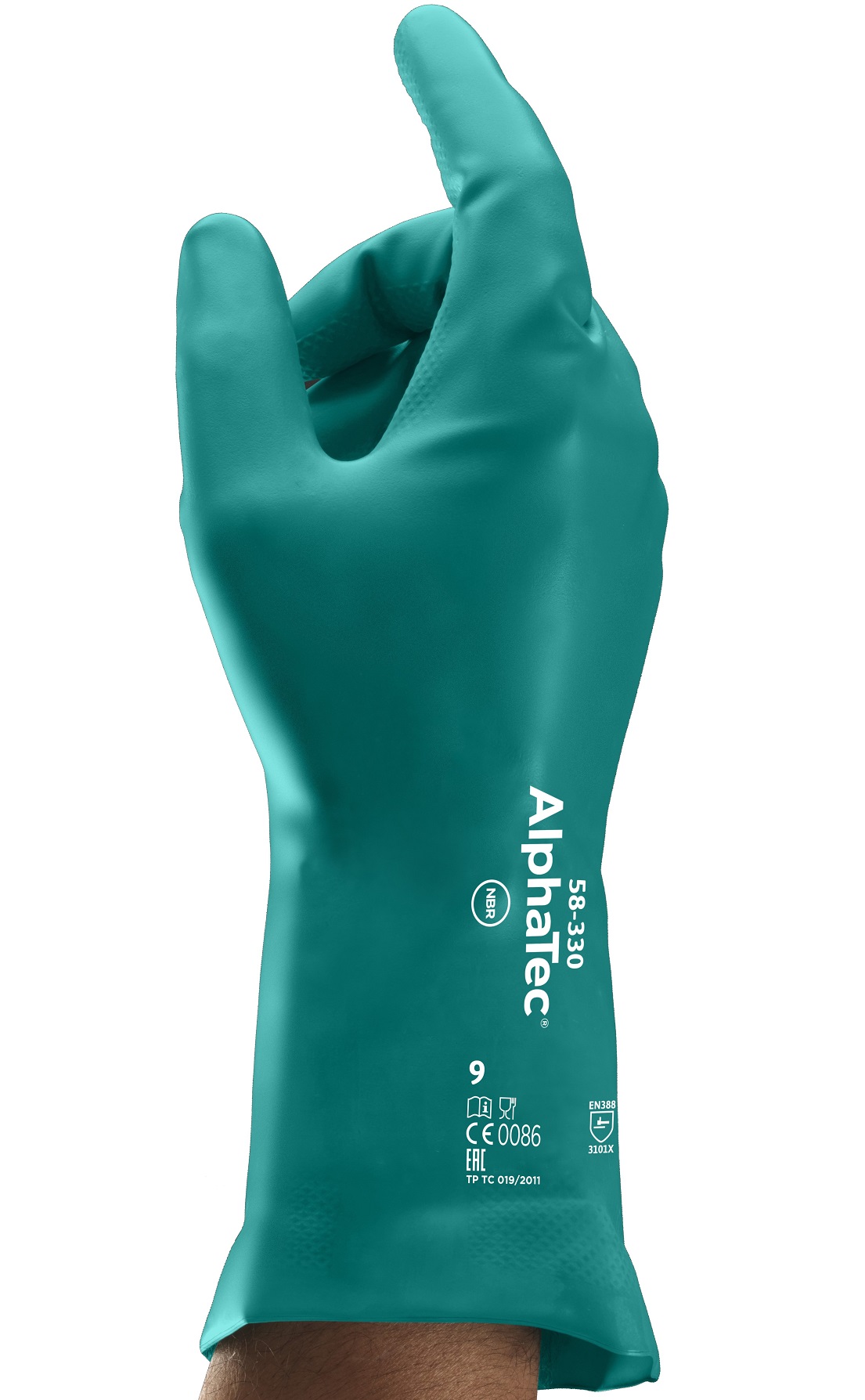 Ansell AlphaTec 58-330 Nitril-Chemikalienschutzhandschuhe