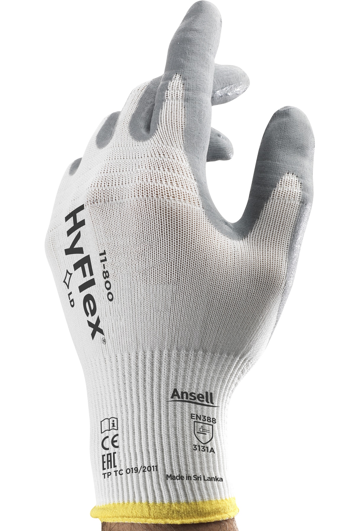 Ansell HyFlex 11-800 Nitrilschaum-Schutzhandschuhe teilbeschichtet