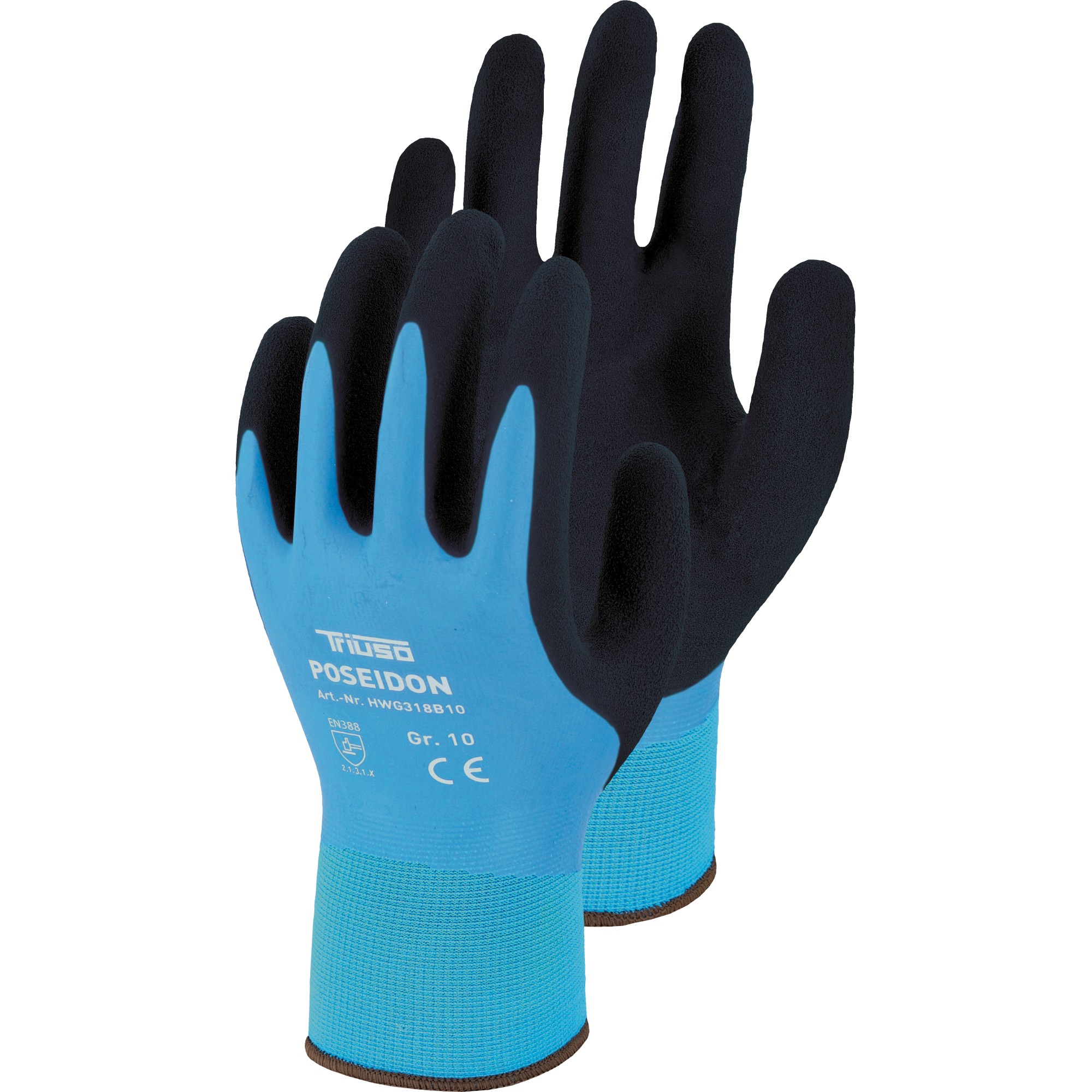 Leibwächter HWG318 Poseidon Latex-Schutzhandschuhe