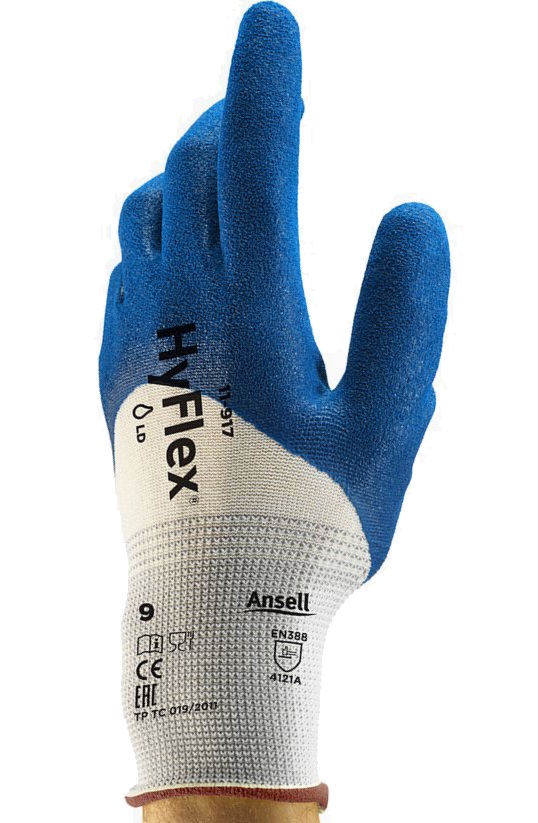Ansell HyFlex 11-917 Nitril-Schutzhandschuhe 3/4 beschichtet