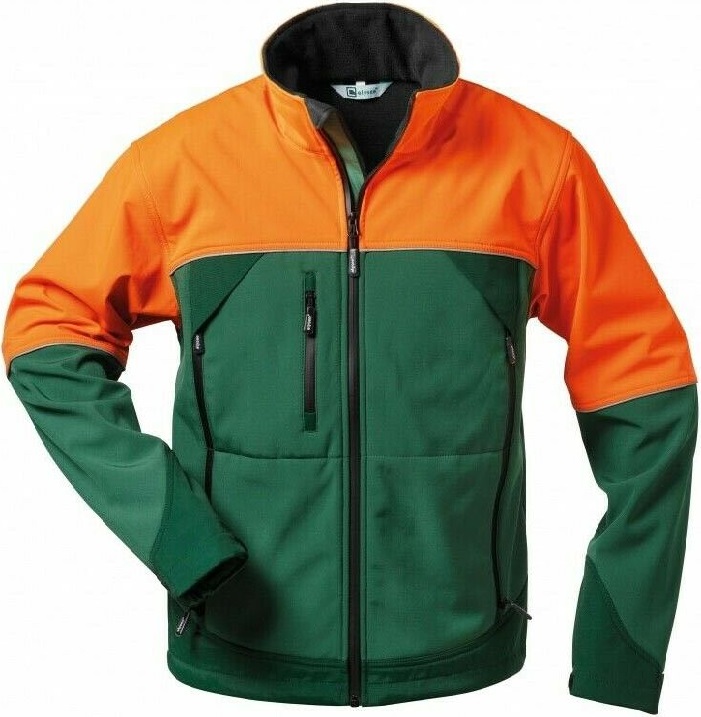 elysee 22756 SANDDORN Softshelljacke grün/orange