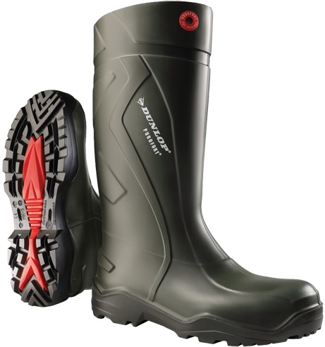 Dunlop Purofort+ D760933 Stiefel O4 FO CI SRC grün