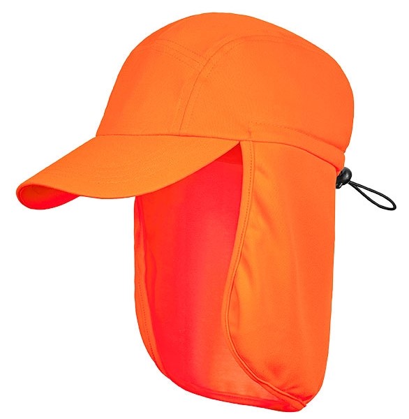 4 Protect Warnschutz-UV-Schutz-Cap 50+ orange