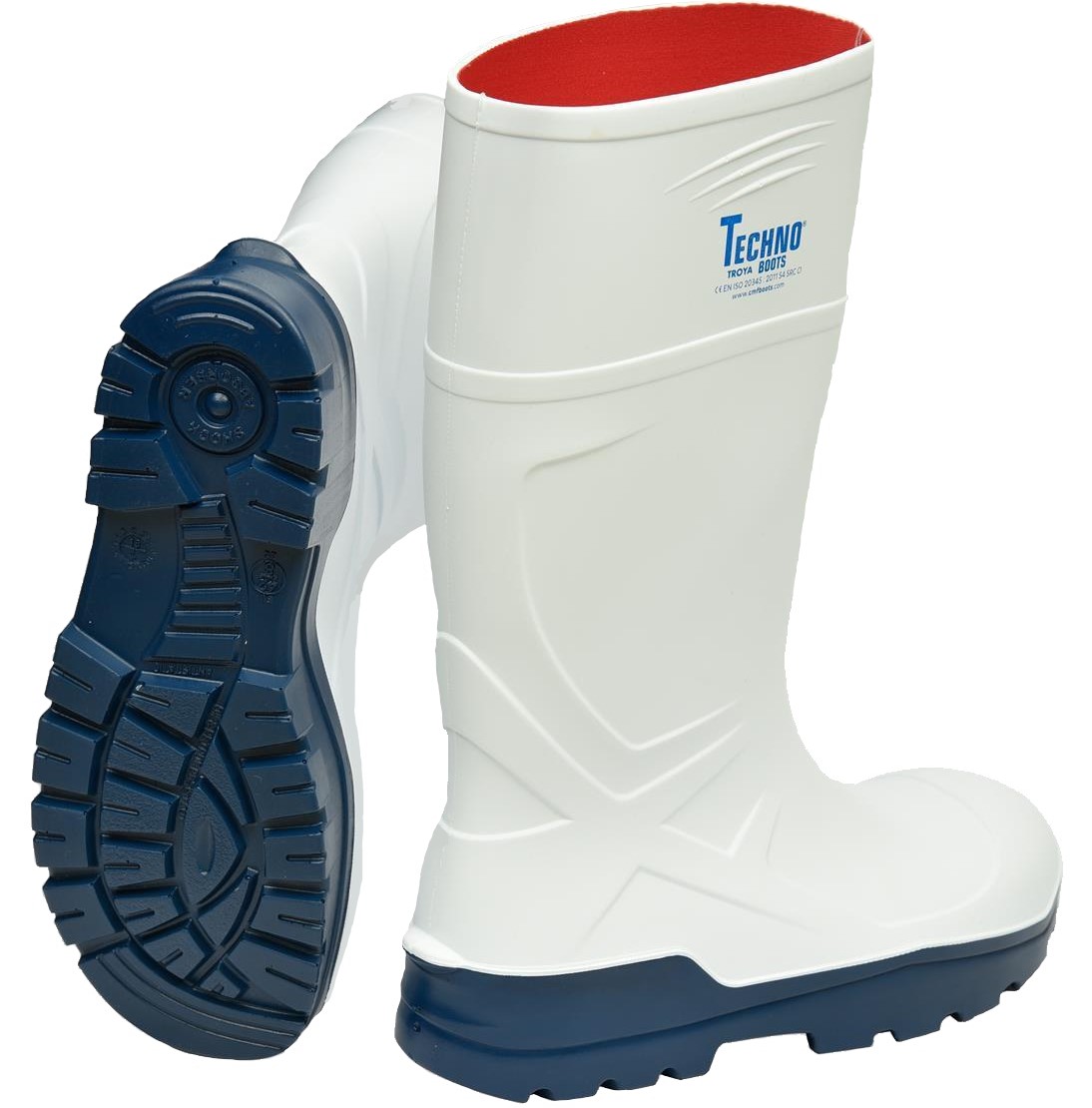Craftland 35484 VITAN PU-Sicherheitsstiefel S4 CI SRC weiß
