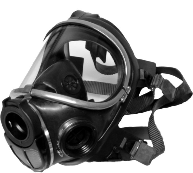 Dräger Panorama Nova Vollmaske EPDM PC P Sideport RA R59019