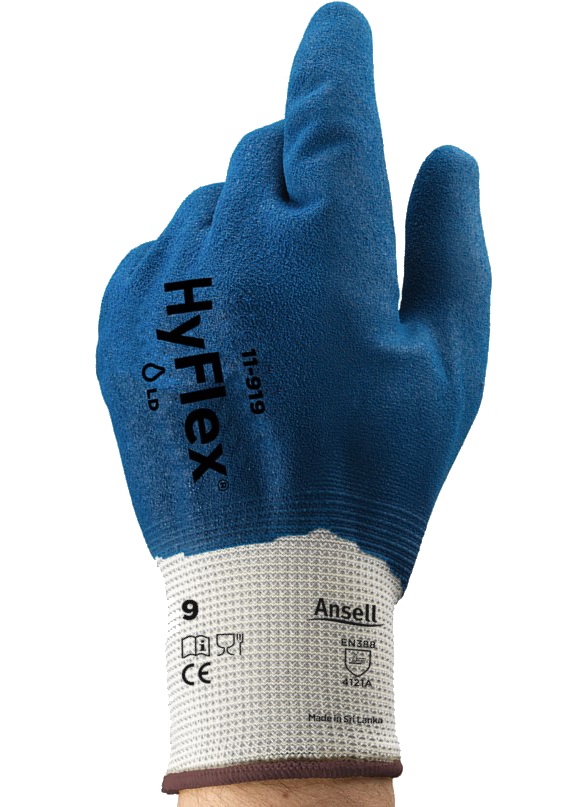 Ansell HyFlex 11-919 Nitril-Schutzhandschuhe vollbeschichtet