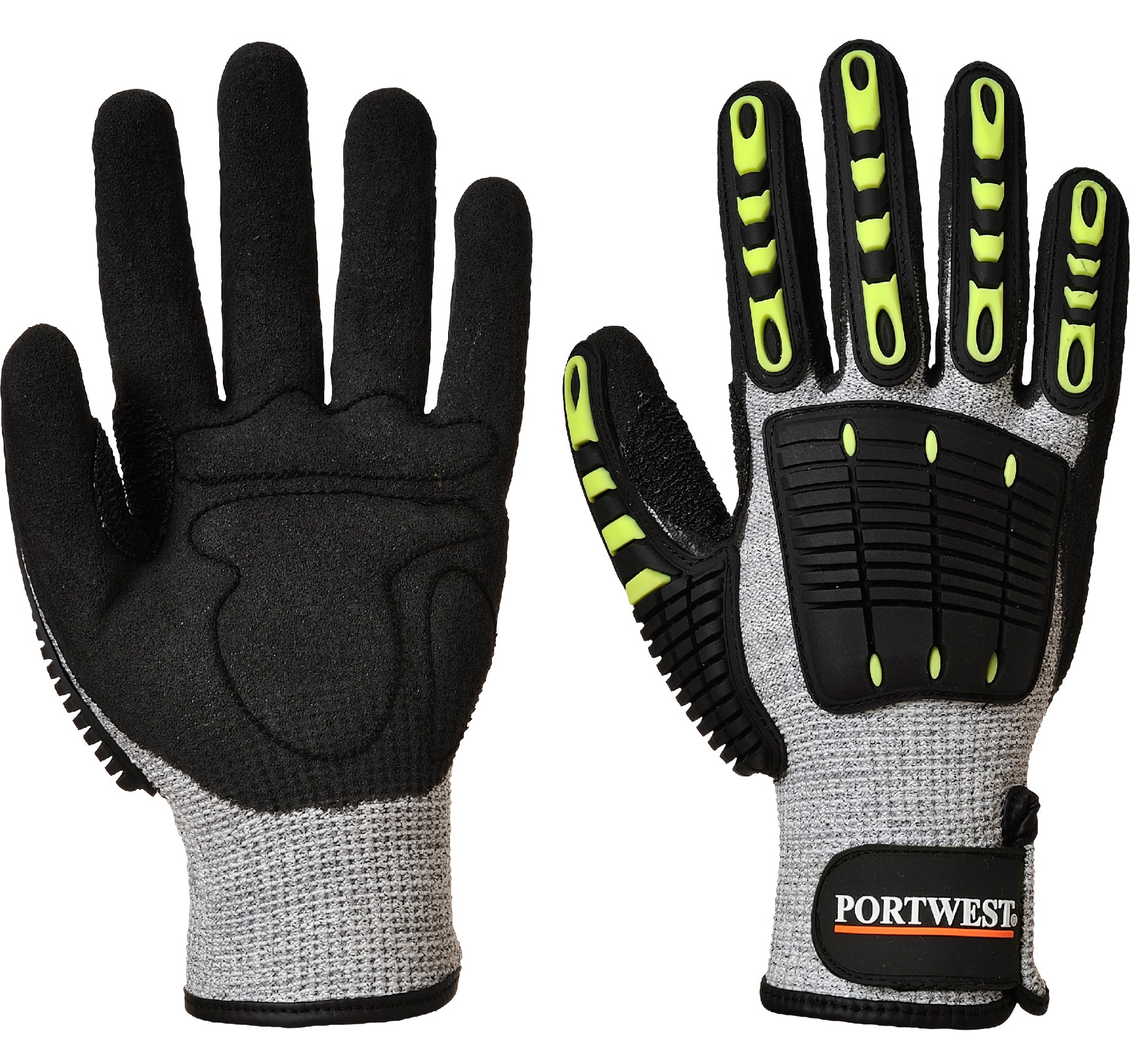 *SALE* Portwest A722 Anti Vibrations Schnittschutzhandschuh stoßfest