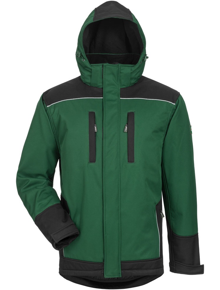 elysee 20041 ARGOS Softshelljacke grün/schwarz