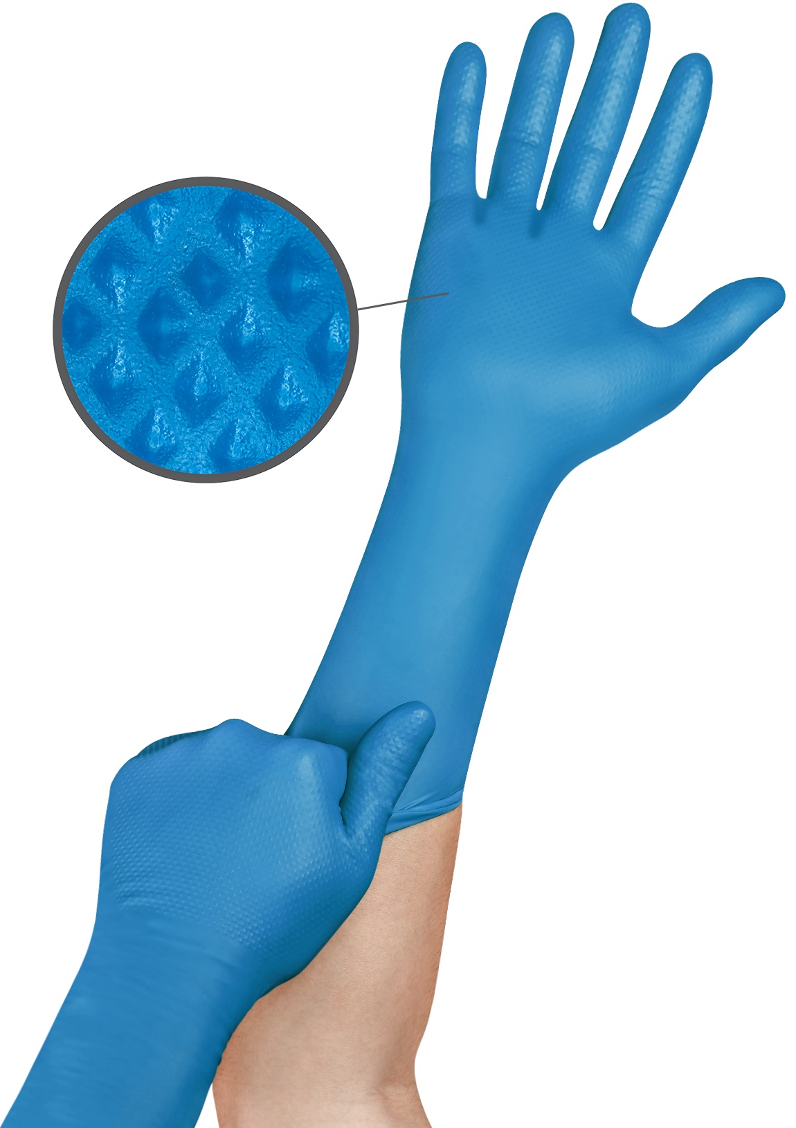Ansell Microflex 93-283 Nitril-Einweg-Schutzhandschuhe