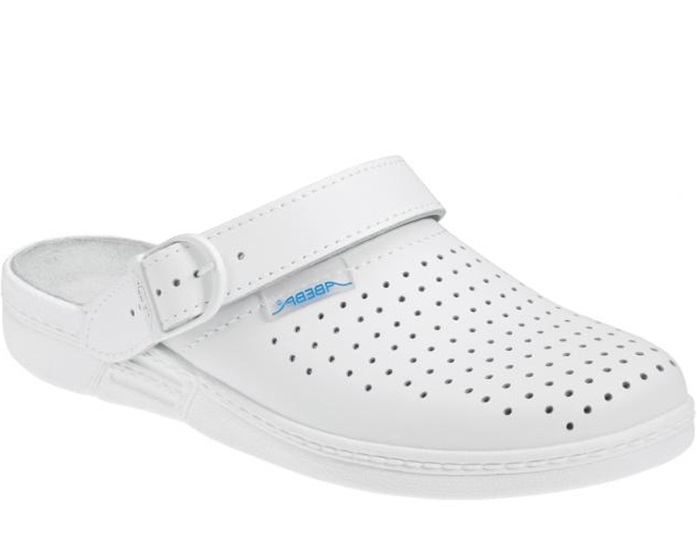 Abeba Clogs weiß The Original OB, SRC - 7020