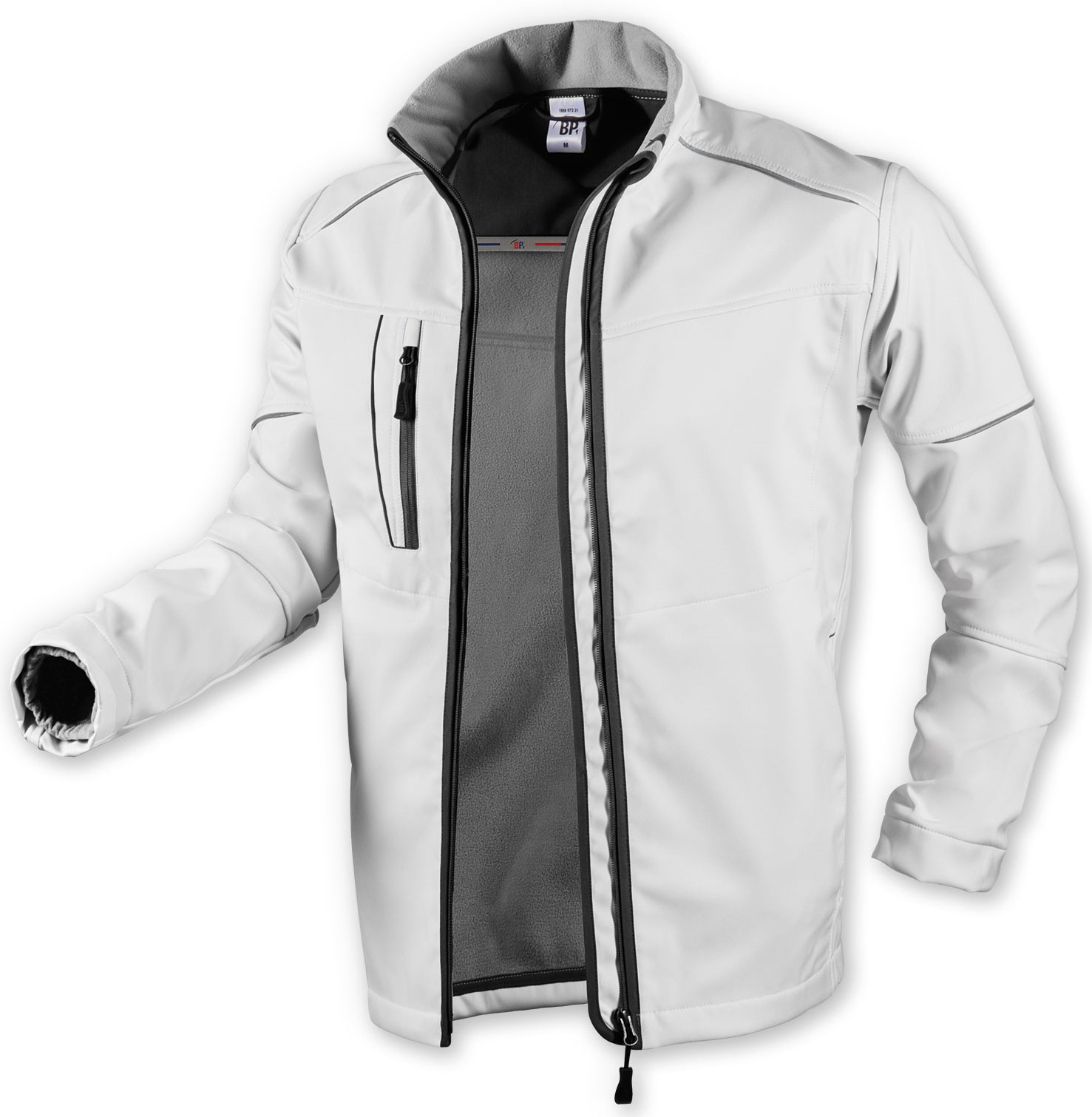 BP-1868-572-21-XS - weiß-hellgrau