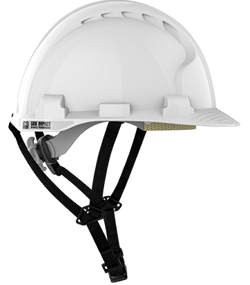 JSP AHS240 EVO8 Schutzhelm mit 4-Punkt-Kinnriemen 440V unbelüftet