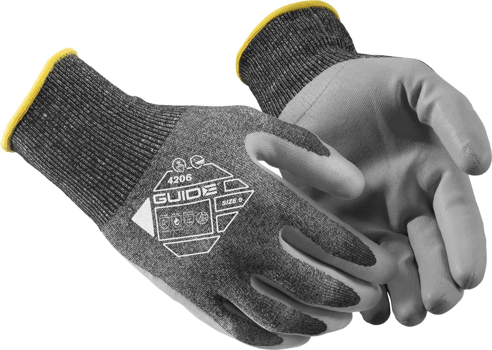 Guide 4206 Nitril-Schnittschutzhandschuhe ESD teilbeschichtet