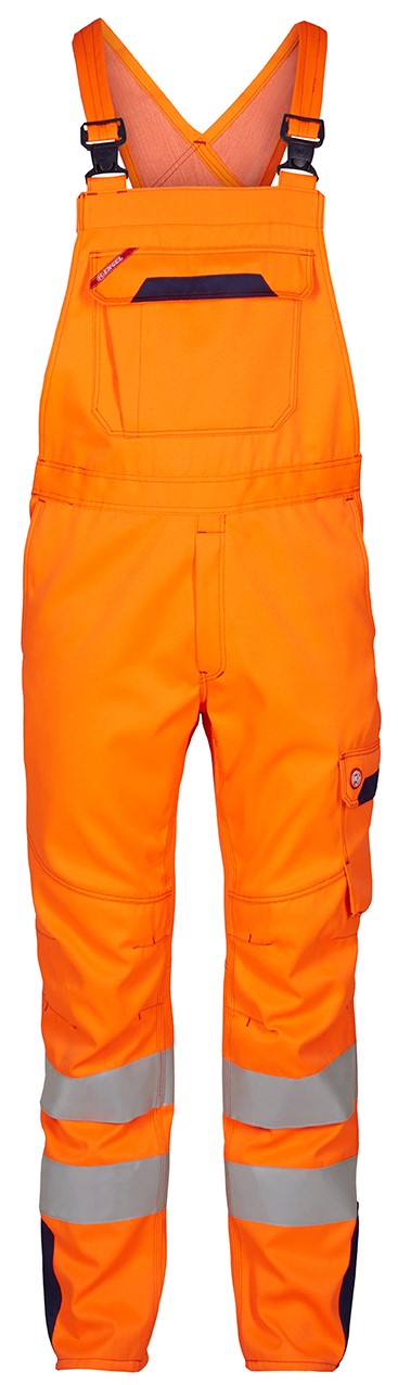Engel 3285-830 Safety+ Multinorm Inheret Latzhose mit Warnschutz