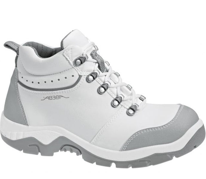 Abeba Schnürstiefel weiß-grau Anatom S2, SRC - 2172