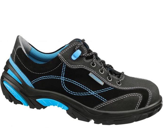 Abeba Halbschuhe schwarz-blau Crawler Stahl S2, SRC - 4621