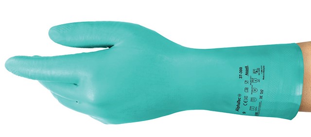 Ansell AlphaTec 37-300 Nitril-Chemikalienschutzhandschuhe