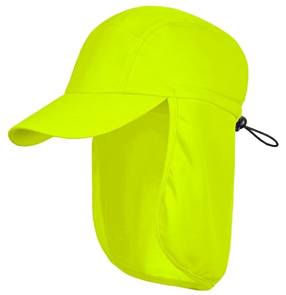 4 Protect Warnschutz-UV-Schutz-Cap 50+ gelb