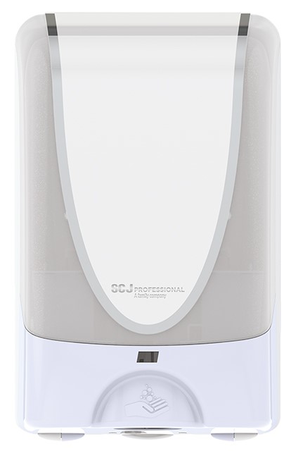 Deb TouchFree Spender Ultra mit Chrom TF2WHI, weiß, 1,2 Liter