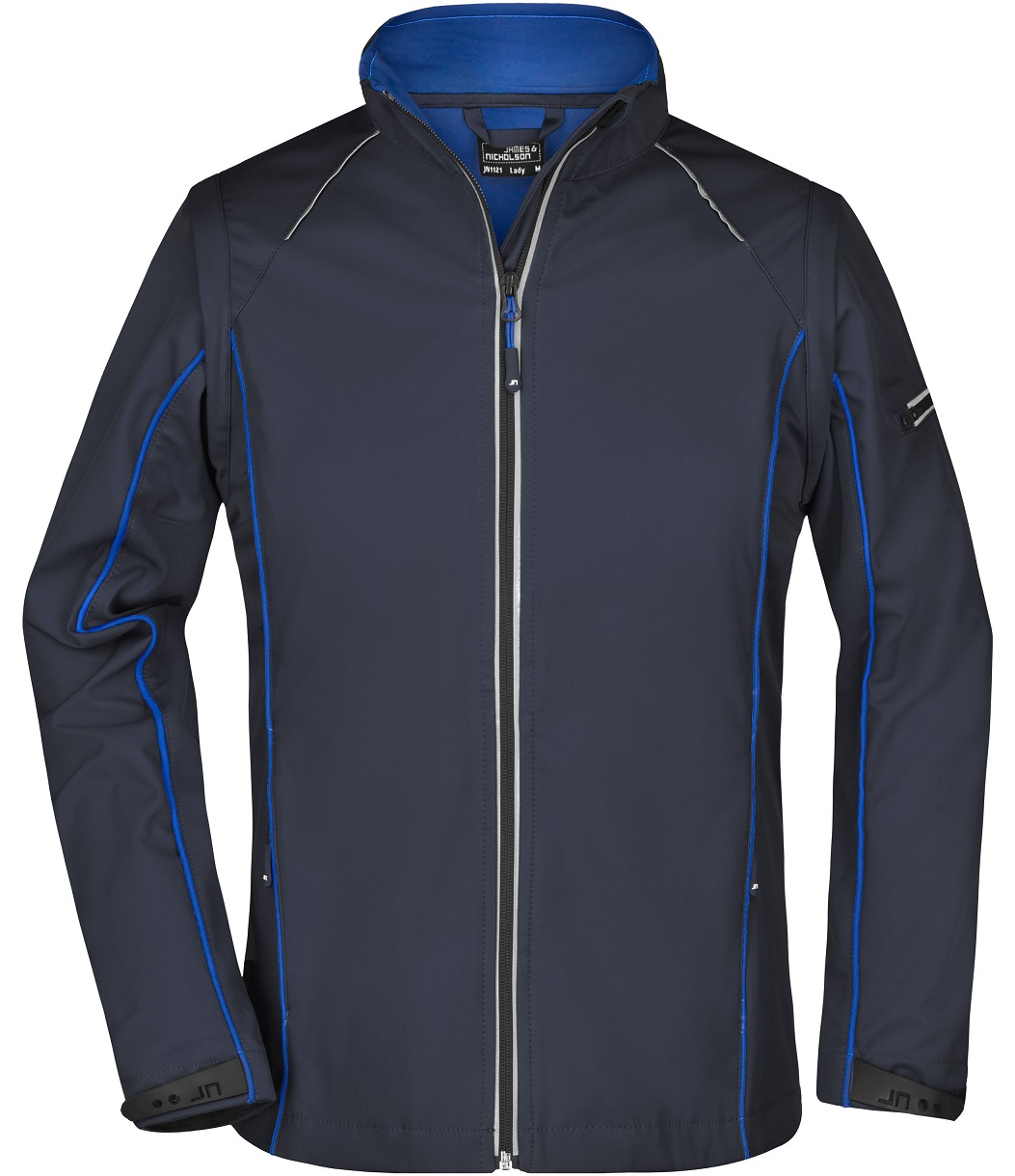 James & Nicholson JN1121 Damen Softshelljacke mit abzippbaren Ärmeln