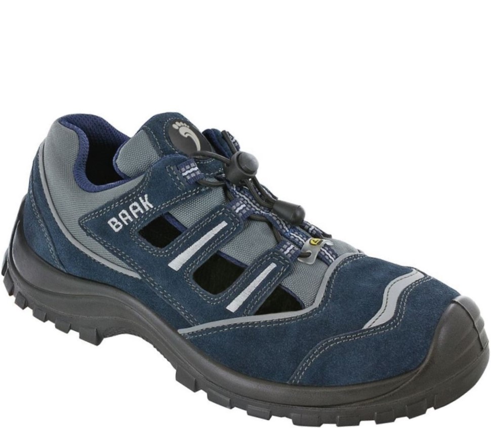 Baak 7013 Pit Sandalen S1P SRC ESD blau-grau