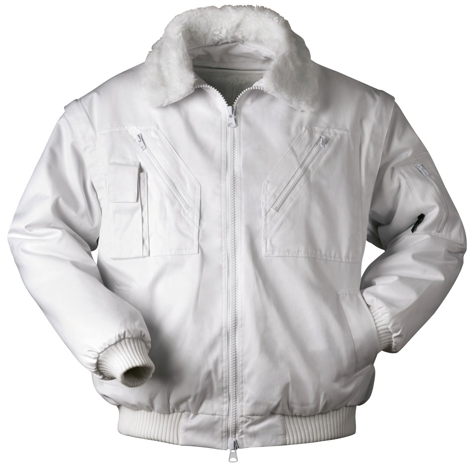 Norway Bergen 23611 Pilotjacke weiß