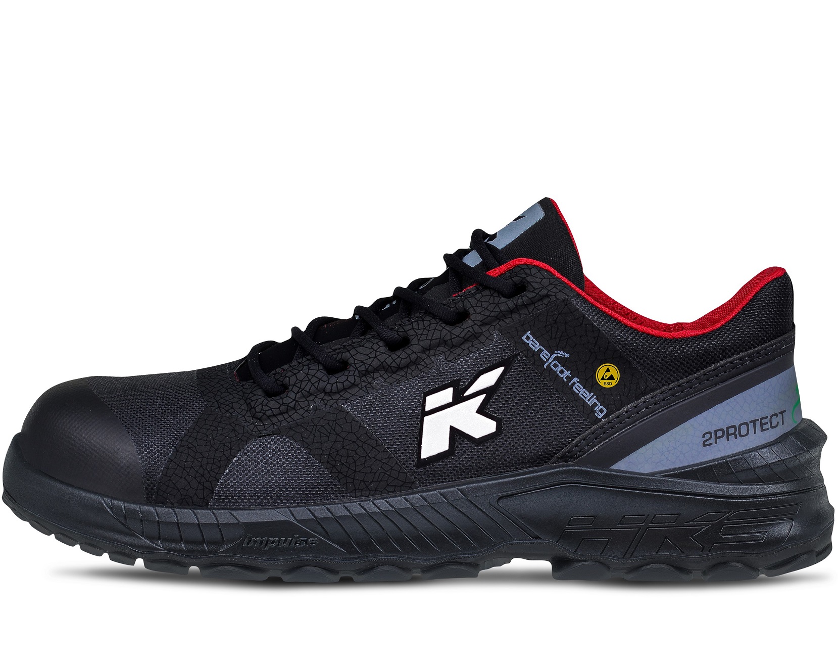 HKS BFS 31 Halbschuhe S3 SRC ESD schwarz
