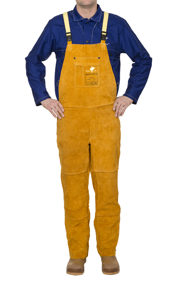 Weldas Golden Brown 44-2648 Schweißer-Latzhose
