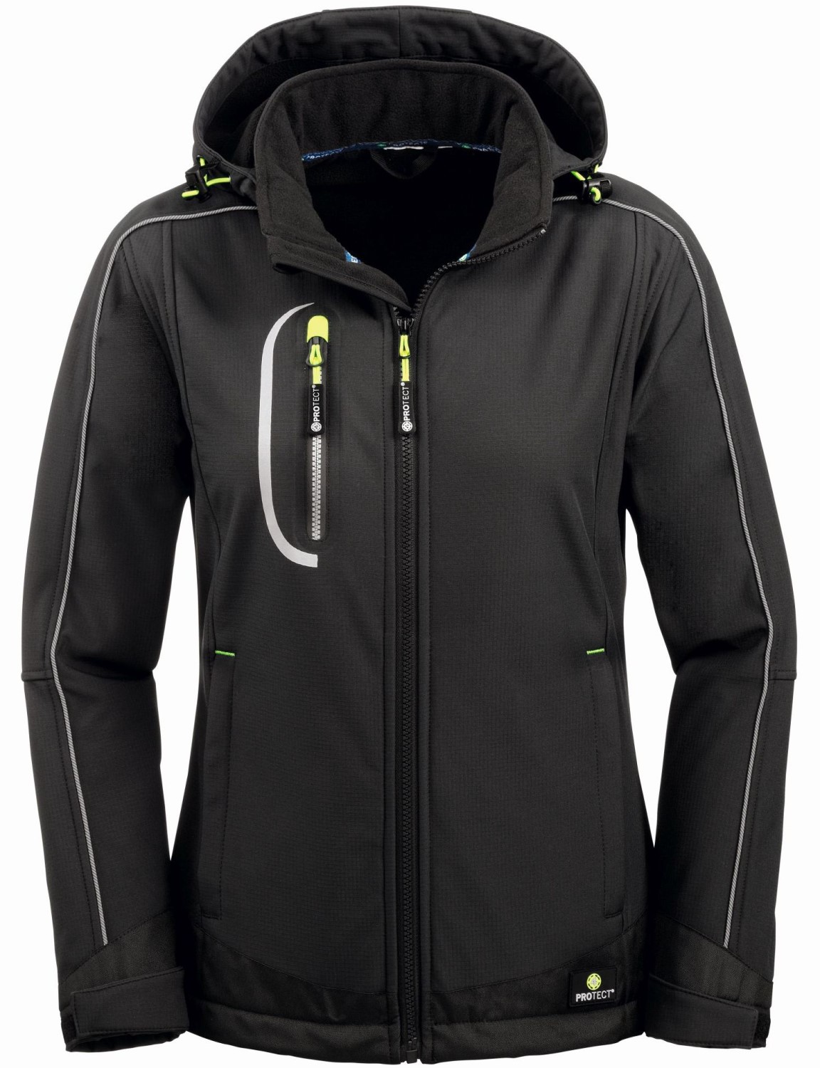 4 Protect MARYLAND 3378 Damen-Softshelljacke schwarz