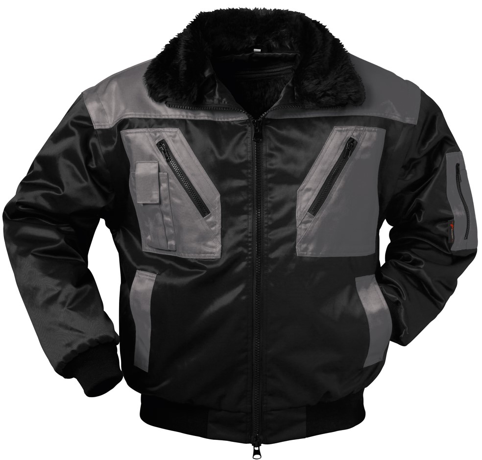 Norway Askim 23625 Pilotjacke schwarz-grau