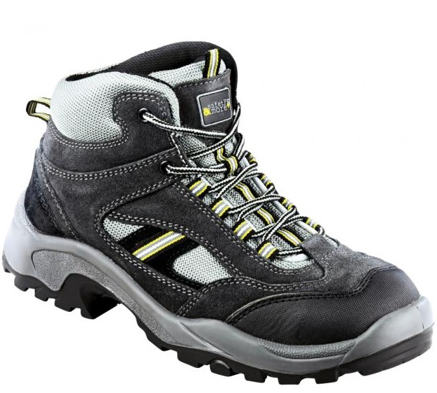 Bullstar Top Sicherheitsstiefel S1 schwarz-grau