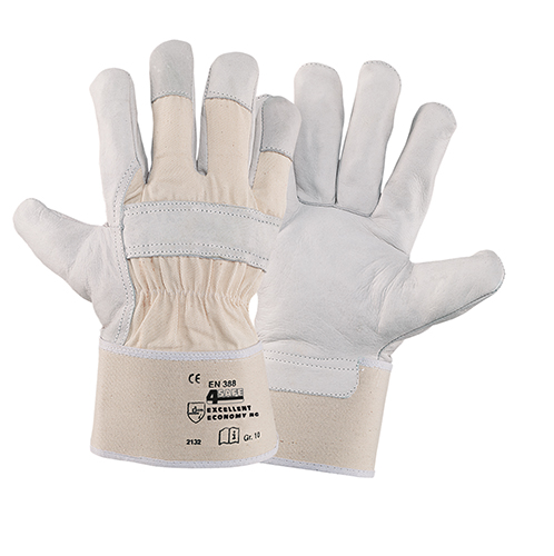 4Safe HTM4 ECONOMY N Rindnarbenlederhandschuhe