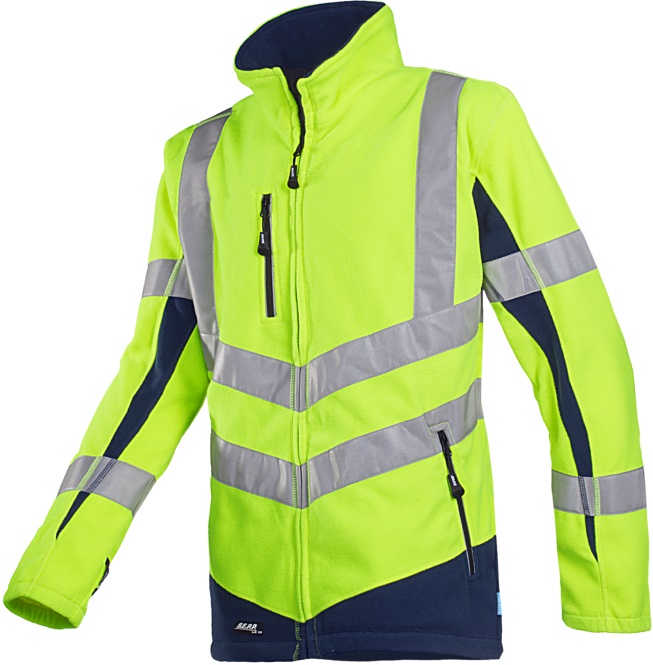 711Z_415_A2_T01_SIL Sioen Senic 711ZA2T01 Warnschutz-Fleecejacke