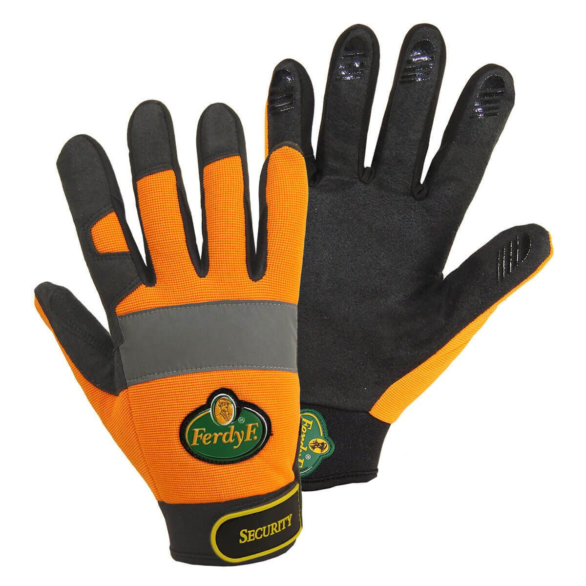 FerdyF. 1905 Security Mechanikerhandschuhe aus Synthetikleder
